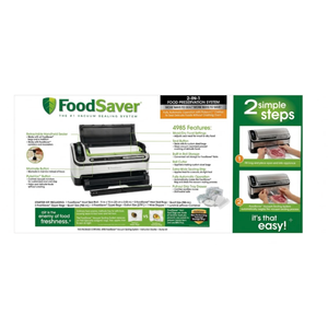 FoodSaver Handheld+ 2-in-1 Vacuum Sealing System (Vacuum Sealers), Handheld and Countertop Vacuum Sealer, Matte Black