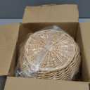 Easter Baskets for Kids, Large Personalized Wicker Easter Basket Empty with Handle, Basket Tags, Woven Rope Egg Easter Baskets for Boys Girls Babies Toddler Infant, Easter Basket Gifts for Boy, 2 Pcs