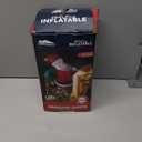 Joiedomi 5.5 FT Tall Christmas Inflatables Outdoor Decorations Hanging Santa with Gift Bag, Christmas Blow Up Climbing Santa Yard Decoration with Build-in LED for Xmas Party, Garden, Lawn Decor