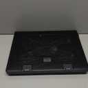 Kootek Laptop Cooling Pad, Laptop Cooler with 5 Quiet Fans for 12"-17" Computer PC Notebook Gaming Laptop Fan, Height Adjustable Laptop Cooling Stand Laptop Accessories, Blue