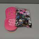 4E's Novelty 48 Pcs Valentines Cards with 96 Cute Shoe Charms, Bulk Valentines Day Cards & Gifts for Kids School Valentines Classroom Exchange Toy with Card, Boys Girls Valentines Party Favors