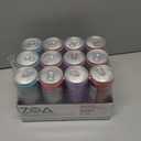 ZOA Zero Sugar Energy Drinks with Electrolytes, Vitamin C, Amino Acids, B-Vitamins, Made with Green Tea Caffeine, Sugar-Free Variety Pack- Four Flavors, 12 Fl Oz Cans (12-Pack) (EXP 08/31/26)