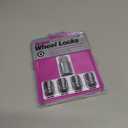 McGard 24157 Chrome Wheel Lock Set, Cone Seat, M12x1.5 Thread, 13/16 Key Hex
