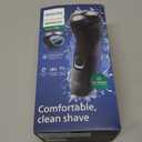 Philips Norelco Shaver 2400 Series, Wet and Dry Electric Shaver, Pop-up Trimmer, P-Cap, Deep Black, Model X3001/90