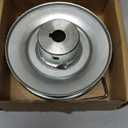 AB400-1/2 Single Groove Web Sheaves, v Belt Pulley 4" OD 1/2" bore,Motor Pulley Carbon Steel for A B 5L 4L V-Belts