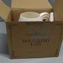WhaleLife Indoor Watering Can for House Bonsai Plants (2.0L, White)