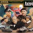 Renegade Game Studios Axis & Allies North Africa WWII Strategy Board Game with 250+ Miniatures - 2-4 Players