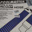 Poolmaster Manual Pool Vacuum Hose, 30 Ft x 1-1/2 for Inground & Above Ground Pools, Not for Automatic Cleaners, Kink-Free, Heavy Duty Pool Cleaner Hose with Swivel Cuff Made in USA