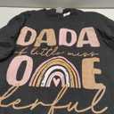 Boho Dada of Miss Onederful 1st Birthday Girl Cute T-Shirt Large