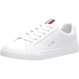 Tommy Hilfiger Women's Lamiss Sneaker (8.5, White II)