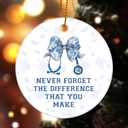 2 x Nurse Christmas Ornament Gifts for Women, Nursing Ornament Gifts for Christmas Tree