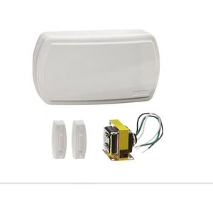 Broan-NuTone BK125LWH Builder Chimes Kit with Two Lighted Pushbuttons, White