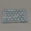 WIBIMEN Ice Cube Tray with Lid  Round Ice Tray for Freezer with Lid  Ice Cube Trays for Freezer (One Tray Only)