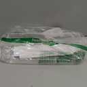 ZUNTO Acrylic Paper Towel Holder - Adhesive Paper Towel Roll Holder Under Cabinet, Clear Plastic Wall Mounted Paper Towel Rack for Kitchen, Frees up Counter Space