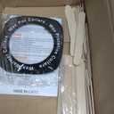 Portable Wax Warmer with Adjustable Temperature and 40 Wax Sticks - Painless Hair Removal for Women and Men (Pink-Double Pots)