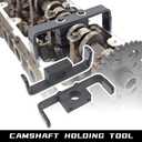Engine Timing Tool Kit Compatible with Ford 4.6L 5.4L 6.8L 2-Valve and 4-Valve Engine with Valve Spring Compressor Tool, 6 Pcs Camshaft Holding Tool, Crankshaft Camshaft Positioning Tool, 303-557 6477
