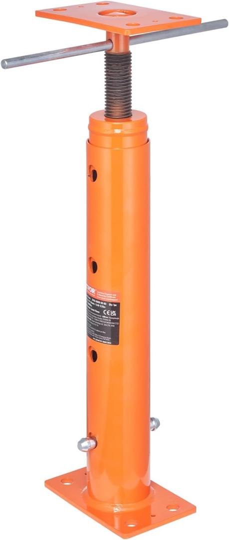 VEVOR House Floor Jack, 19"-36" Height Range, 18000 lbs Max Load Capacity, Adjustable Support Beam Basement Jack Post Pole for Leveling, Lift Support Steel Telescoping Jack Post for Temporary Support