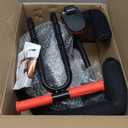 Kid's Bike seat Front Child Carrier Bike Chair for Bicycle Kids seat for Children 2~4 Years,Weight 55 lbs (front mounted black)