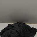 10 ft x 8 ft Wrinkle Free Black Backdrop Curtain for Parties, Polyester Black Photo Backdrop Drapes for Graduation Birthday Wedding Party Stage Curtains