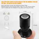 Taysing LED Spot Light Indoor Little Mini Spotlight Accent Lights for Display, Paintings, Pictures, Plants, Jewelry, Shelves, Cabinets, Posters, Showcase(Cold White-2 Pack Push Switch)