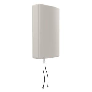 4G / LTE / 5G Cross-Polarized (MIMO) 7-10 dBi High-Gain Fixed-Mount Outdoor Directional Panel Antenna (ANT-129-001)