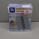 Pool Toys Games Set- Tic-Tac-Toe Inflatable Pool Toy with 10 Balls - for Adults Teens Kids 2-10 Players (Yellow)