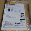 Magnetic Shelf for Fridge with Wood Lid, Fruit Potato and Onion Storage Bins, Pantry Organizers & Storage, Large Container Magnetic Spice Rack for Refrigerator, Kitchen Counter, Cabinet (Yellow, 2)