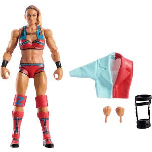 Mattel WWE Elite Action Figure & Accessories, Series $114 6-inch Collectible Zoey Stark with 25 Articulation Points & Swappable Hands
