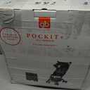 gb Pockit+ All-Terrain, Ultra Compact Lightweight Travel Stroller with Canopy and Reclining Seat in Velvet Black