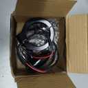 Universal Motorcycle Front Fork Mounting LED Turn Signals Lights 12V Amber Blinkers W/Mounting Bracket for Honda Harley Yamaha Suzuki Kawasaki