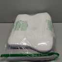 Cervical Pillow for Neck Pain Relief, Cooling Contour Memory Foam Pillows Support Odorless Ergonomic Neck Pillow Adjustable Orthopedic Bed Pillow for Side Back Stomach Sleeper with Pillowcase (NX