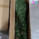 National Tree Company Pre-Lit Artificial Full Christmas Tree, Green, Dunhill Fir, White Lights, Includes Stand, 7.5 Feet