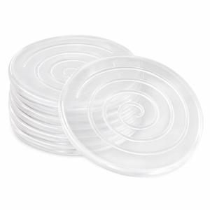 ZOMPAGO Clear Silicone Furniture Pads Cabinet Bumpers Wall Protection 8PCS