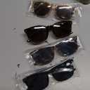 4 Pack Progressive Reading Sunglasses for Women Men, No Line Square Multifocal Sun Readers UV400 Protection