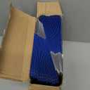 Glenmal 60 Pcs 5.51x2.36x4.72'' Ramadan Gift Bags Ramadan Mubarak Blue Paper Party Bags Eid Mubarak Treat Goodie Bag with Handle and Ribbon for Ramadans Kareem Eid Mubarak's Party Supplies