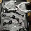 ALADICHE Control Arms Suspension Kit Fit for Mercedes Benz CL550, S350, S550 4Matic