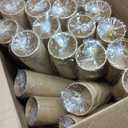 BYSNOW 1000 Pack 12 oz Paper Coffee Cups, Disposable Kraft Coffee Cups, Hot/Cold Drinking Cup for Water, Coffee, Juice
