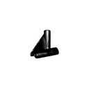 Aluf Plastics RCT-45X Low-Density Repro Blend Can, Black, 30 Gallons