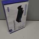 NexiGo PS5 Horizontal Stand with Charging Station for PS5 and Edge Controllers, Silent Cooling Fan with Adjustable Speed, [Auto Power On/Off], Compatible with PS5 Disc & Digital Editions, Black