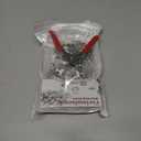 200 Sets Metal Snap Buttons with Fastener Pliers Press Tool Kit, Silver Solid Sewing Snaps for Fabric,Prong Snap Button Kits for DIY Crafting Clothing Sewing (9.5mm / 800 PCS)