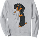 Dachshund Lover Weiner Dog Girls Women Kids Men Sweatshirt, Size XL