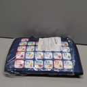 Qizfun Toddler Busy Board Montessori Toys  Sensory Busy Book, Educational Learning Travel Toy for Airplane & Car, Keeps Toddlers Entertained, Birthday Gifts for Toddler Boys Girls (Blue/P8)