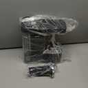 CHULUX Slim Espresso Machine with Milk Frother Steam Wand, 20 Bar Professional Italian Pump Espresso Coffee Machine for Home Cappuccino & Latte Maker, Black Stainless Steel