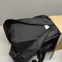 Pamo Babe Portable Crib Baby Playpen with Mattress and Carry Bag Black