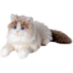 Chongker Stuffed Animals Plush - Realistic Animals Plush Toy, Lifelike Toy, Ragdoll Cat