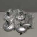 TAILI Grab Bars for Bathtubs and Showers,2 Pack Shower Handles for Elderly Suction, Maximum 330lbs,Shower Bar with Upgraded Rubber Suction Cups, Safety Grip for Senior, No Drilling Removable, Silver