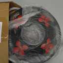 Hummingbird Feeder Bottom Base Replacement Part Without Saucer - ONLY Metal Cover - No Nectar Basin - Compatible with Handmade Blown Glass Bottle Base