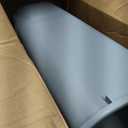 Rubbermaid Commercial Products Deskside Wastebasket/Trash Can, 10.25-Gallon/41-Quart, Gray, Plastic, Garbage Can for Home/Office, Fits Under Desk/Sink/Cabinet