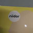 Niidor Adhesive Bra Sticky Invisible Push Up Bra for Women, Reusable Silicone Bra Strapless Backless with Nipple Covers for Wedding Party Dress Nude, E 1/2