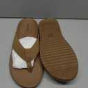 Bruno Marc Men's Flip Flops Thong Sandals Soft Cushion Supportive Footbed Summer Shoes (11, Brown)